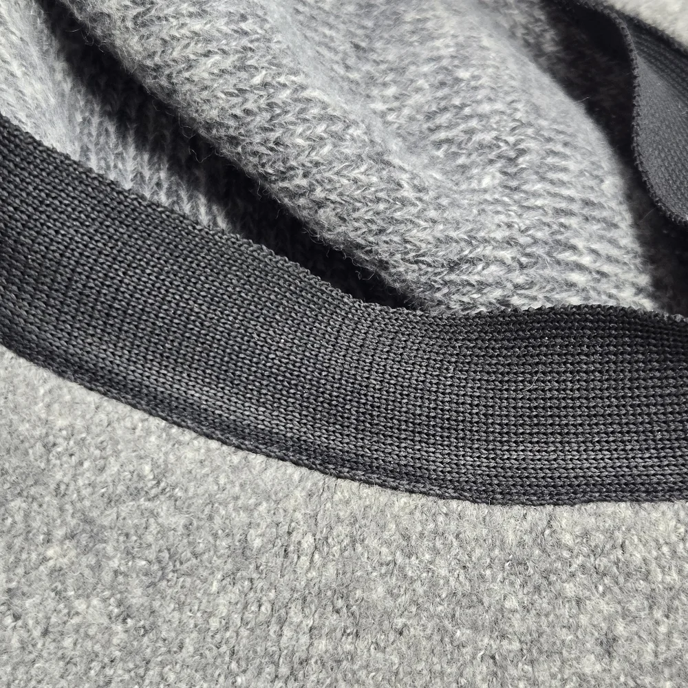 VINTAGE J. CREW GREY WOOL BLEND BUCKET HAT CAP WOMEN OS WINTER COZY PREPPY